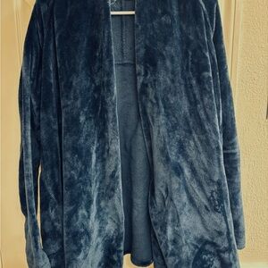 UGG Women's Charcoal Plush Cardigan